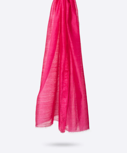 Étole Élégie Fuchsia