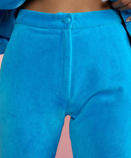 Pantalon Velvet Bleu