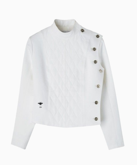Veste Matelassée Blanche