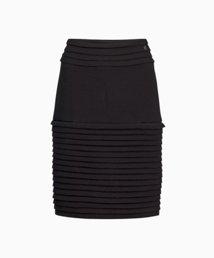 Jupe Structurée Plissée