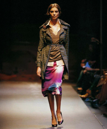 Jupe Purple Silk