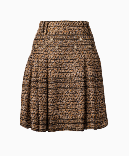 Jupe Tweed Jacquard