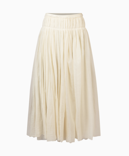 Jupe Crème Bohème Fw 2021 Gabriela Hearst
