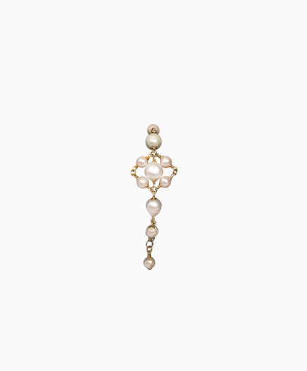Bracelet Motif Pop Corn Blanc