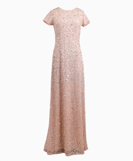 Robe Scoop Champagne