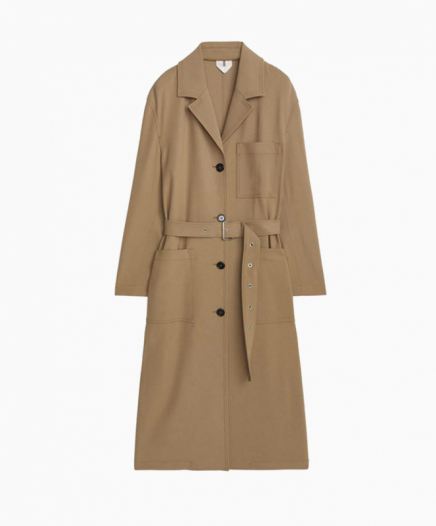 Trench Belted Wool