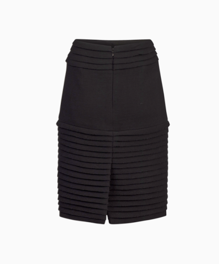 Jupe Structurée Plissée