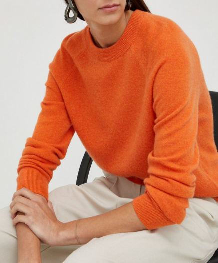 Pull Boston O-Neck Orange