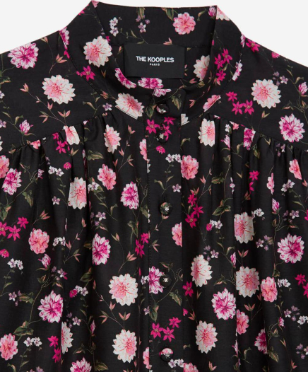 Blouse Pink Flowers