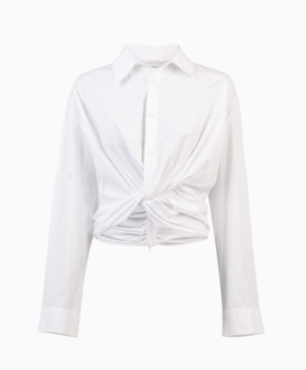 Chemise White Twist