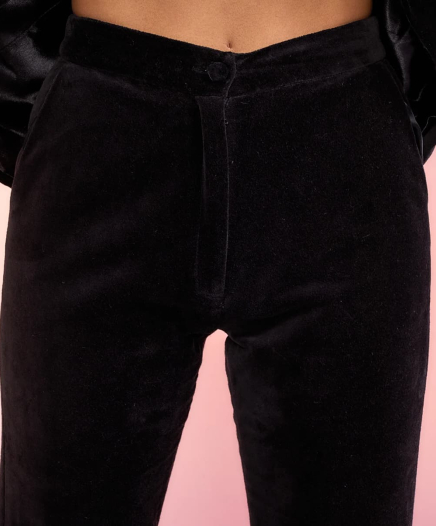 Pantalon Velvet Noir