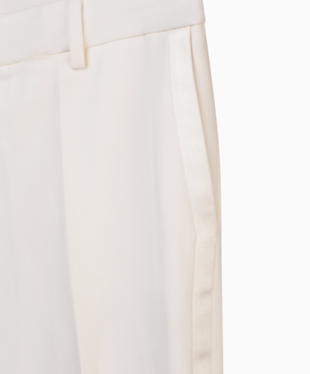 Pantalon Tailoring Blanc SS2022 par Anthony Vaccarello