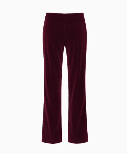 Pantalon Velours Bordeaux