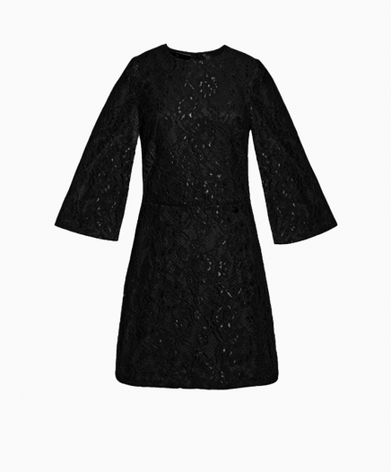 Robe Broderie Anglaise Noire