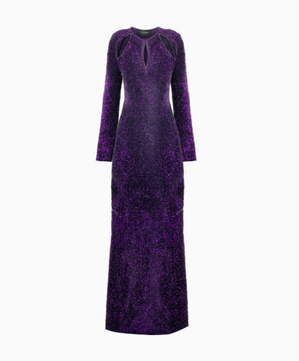 Robe Maille Purple