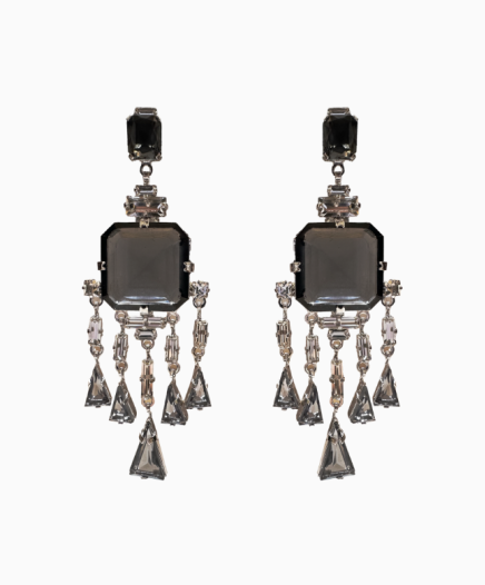 Boucles D'oreilles Black Swan