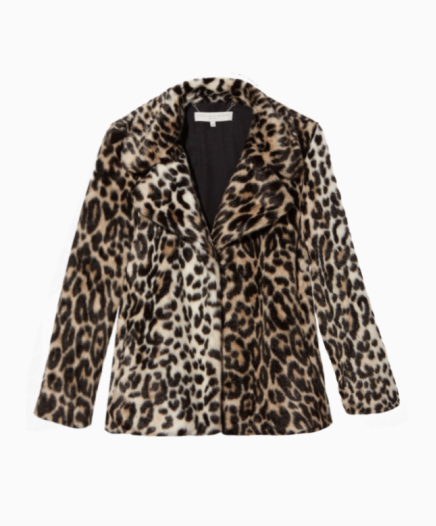 Manteau Léopard Vintage