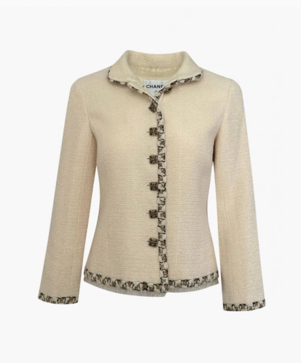 Veste Tweed Creme