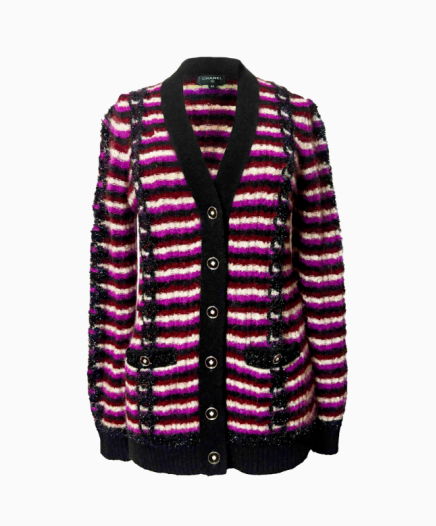 Veste Cardigan Rayures