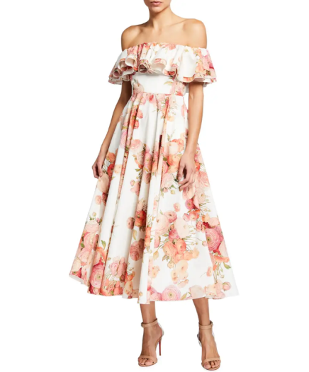 Robe Spring Ruffle