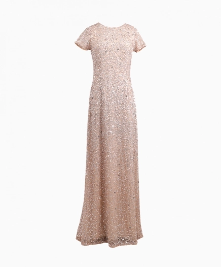 Robe Scoop Champagne