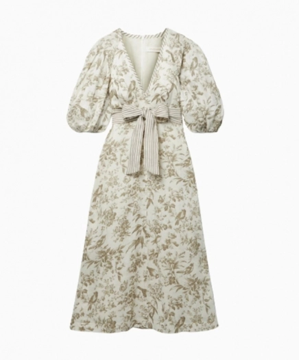 Robe Midi Ivoire
