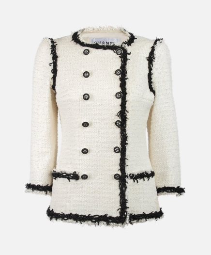 Veste Tweed White