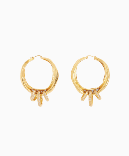 Boucles d’Oreilles Cosmic Hoop