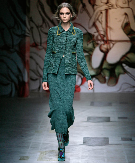 Ensemble Maille FW2008 Par Miuccia Prada