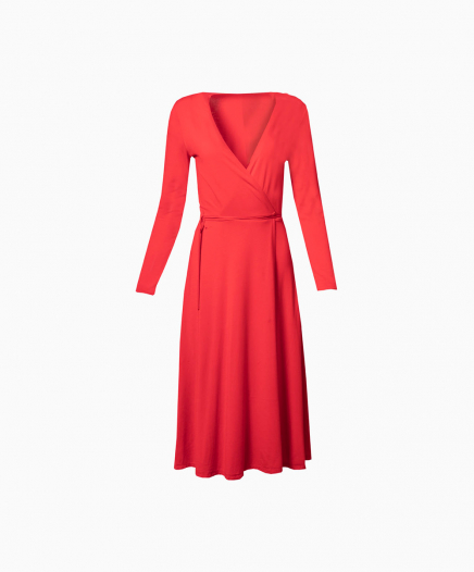Robe Red Wrap