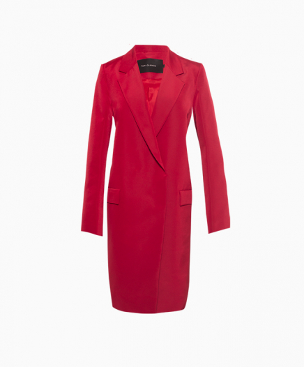 Manteau Texturé Fuchsia