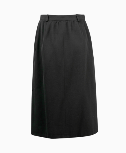 Jupe Grain De Poudre Noir