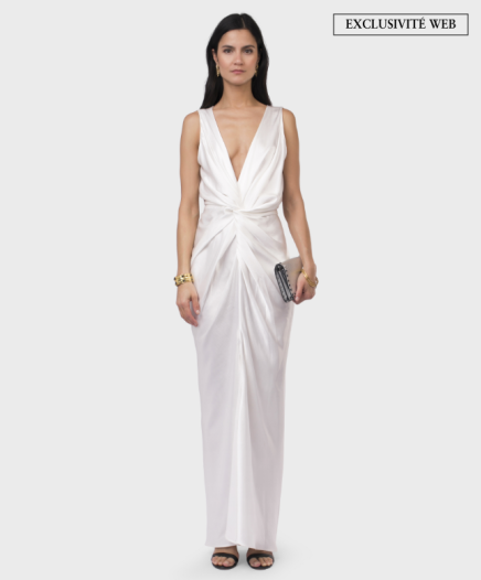 Robe Gaia Maxi Runway White