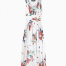 Robe Floral Print Dress
