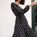 Robe Polka Dot Wrap