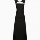 Robe Ruched Jersey Gown