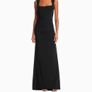 Robe Ruched Jersey Gown