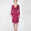 Robe Satinée Framboise