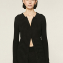 Cardigan Polo Noir
