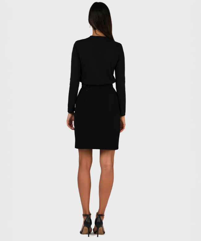 Location et Achat jupe Hermès, modèle Black Utility. 4