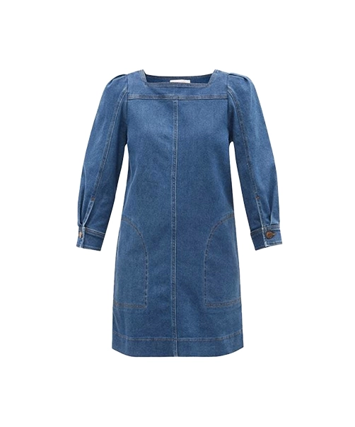 Location Robe See By Chloe Bleu Navy Jean 1