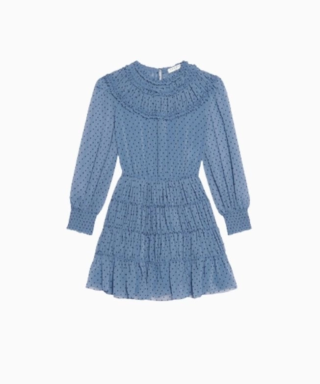 Location Robe Sandro Gwen A Pois 1