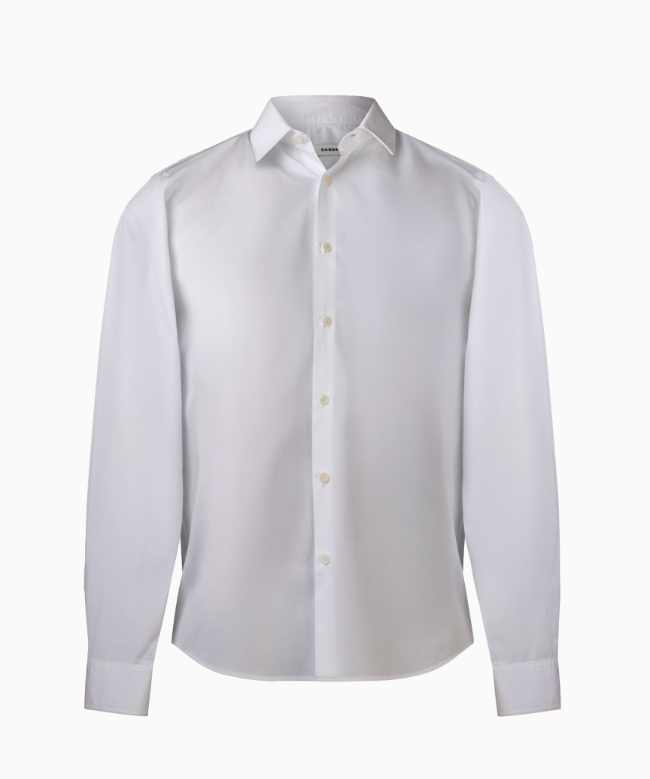 Location Chemise Sandro, modèle Blanc Signature 1