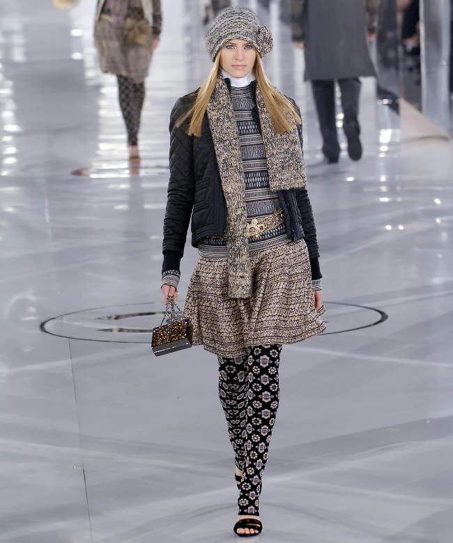 Achat Jupe Chanel, modèle Tweed Jacquard 1