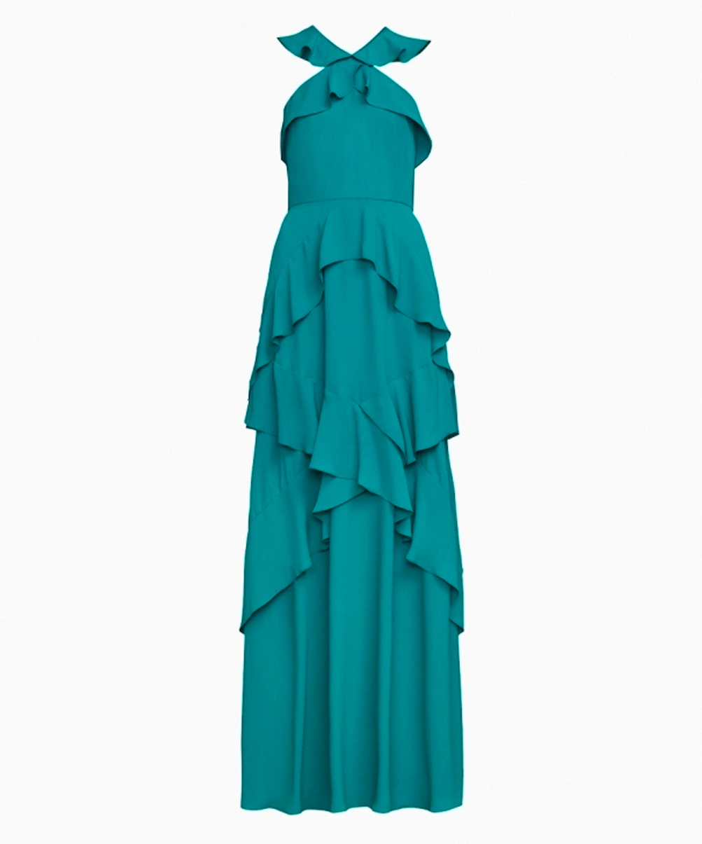 Location robe BCBG Audrianna Turquoise 2