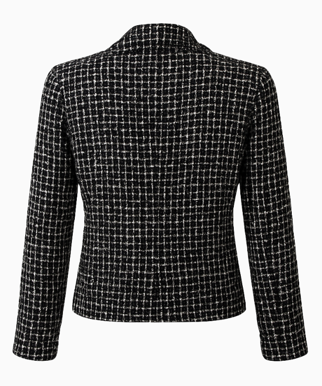 Achat Veste Chanel modèle Tweed Black and White 2