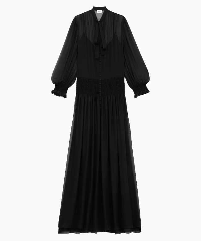 Location & Achat Robe Yves Saint Laurent, modèle Lavallière SS2024 1