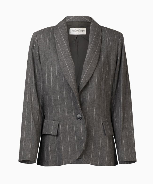 Location et Achat veste Yves Saint Laurent, modèle Grey Patrimoine
