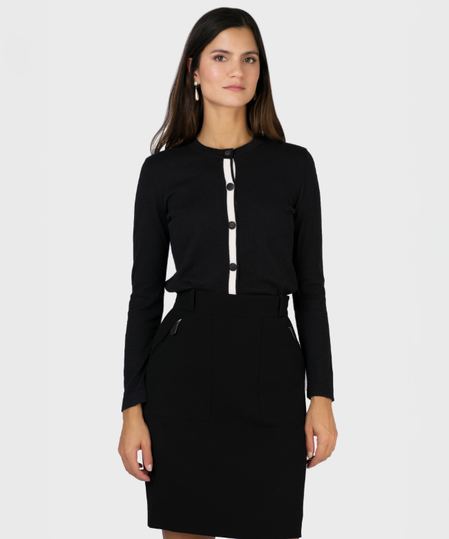 Location et Achat gilet Chanel, modèle Essential Noir 5