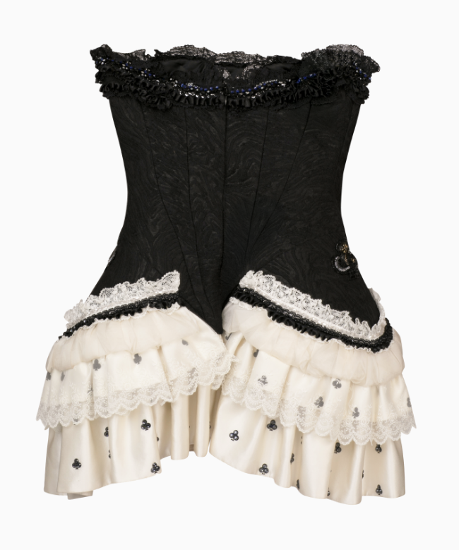 Location et Achat Robe Vintage, modèle Corset Mini Baroque 2